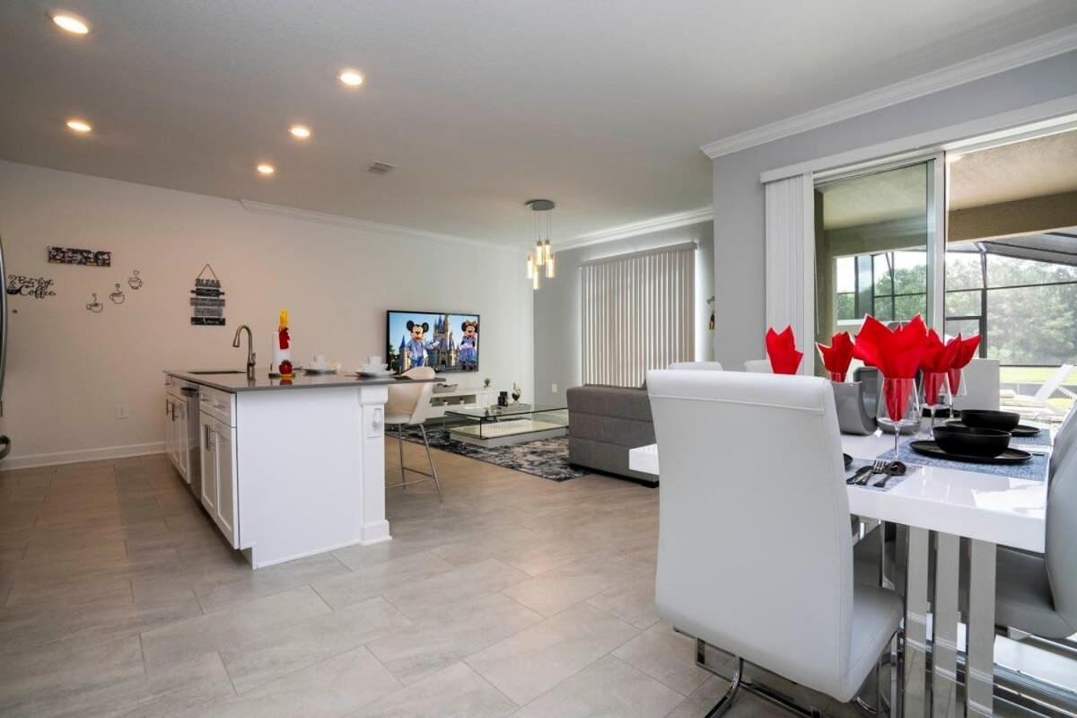 Gorgeous 4 Bedroom W Screened Pool Close To Disney 2653 Kissimmee Esterno foto
